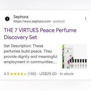 The 7 virtues peace blend box
